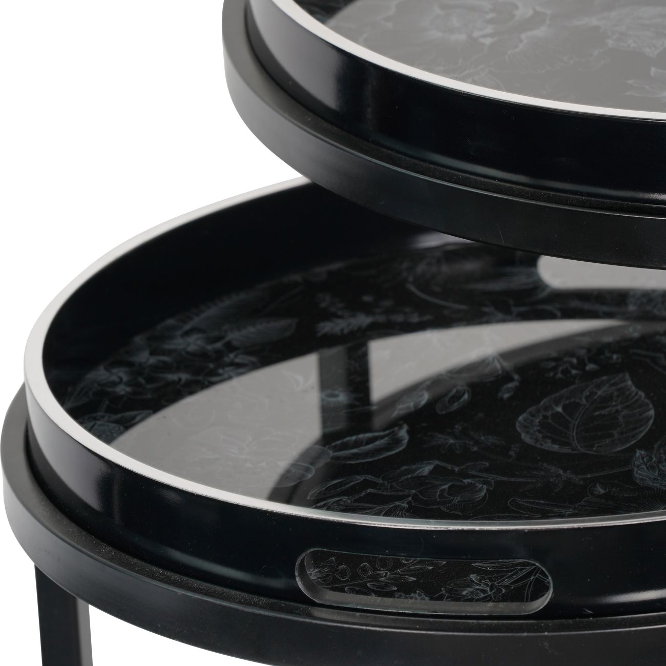 Set of 2 Laura Ashley Louise Print Side Tables